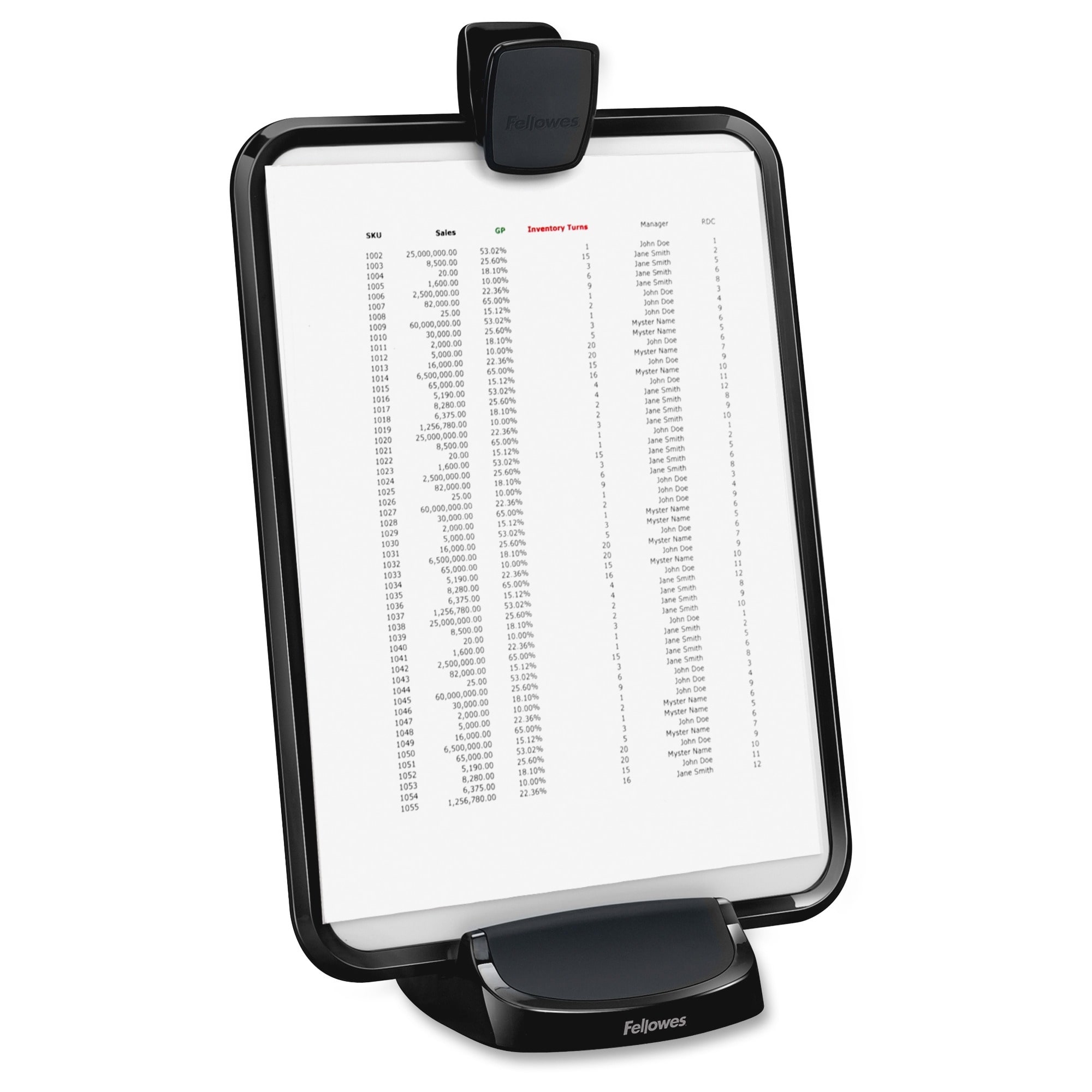 Innovative 3-in-1 Design - document holder, dry erase board and clipb