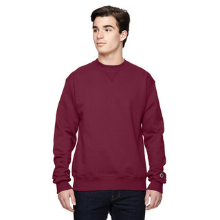 Men's Crew-Neck Sport Maroon Sweater