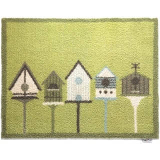 Hug Rug Eco-Friendly Dirt Trapper Bird Houses Washable Accent Rug (2'1.5 x 2'9.5)