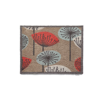 Hug Rug Eco-Friendly Dirt Trapper Flowers Washable Accent Rug (2'1.5 x 2'9.5)