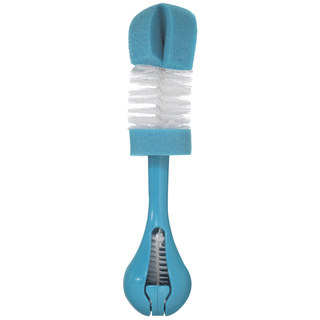 First Years Y4707 Double Sponge Bottle Cleaning Brush