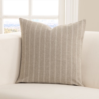 Siscovers Ticked Stripe Toss Pillow with Removable Sham