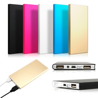 Gearonic 20000mah Ultra Thin Power Bank Backup Battery for Cell Phone