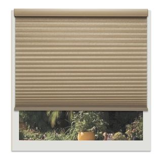 Linen Avenue Custom Cordless Harvest 38- to 39-inches Wide Light FIltering Cellular Shade
