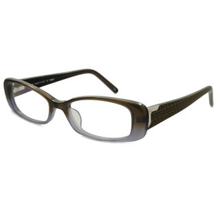 Fendi Readers Square Brown Gray Reading Glasses