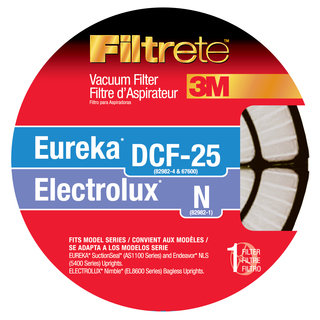 3M 67825-2 Eureka & Electrolux Filtrete DCF 25 & N Vacuum Filter
