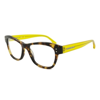 Michael Kors Readers Square Tortoise With Yellow Temples Reading Glasses