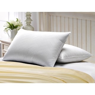 Exquisite Hotel Quilted Gel Filled Soft Pillow (Set of 2)