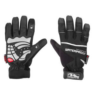 Ventura Alaska Black Fabric Full-finger Waterproof Winter Gloves