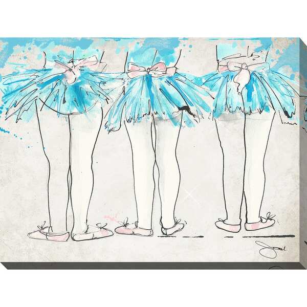 BY Jodi "Dance Class " Giclee Stretched Canvas Wall Art