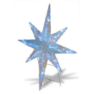 42-inch Indoor/Outdoor Ice Crystal Star with LED Lights