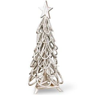Natural Wood and Twig Branches 24-inches Christmas Tree Decoration