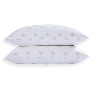 Rayon from Bamboo Fusion White Feather Nano Pillow (Set of 2)