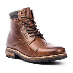 Men's Crevo Quebec Cap Toe Boot Chestnut Leather/Wool