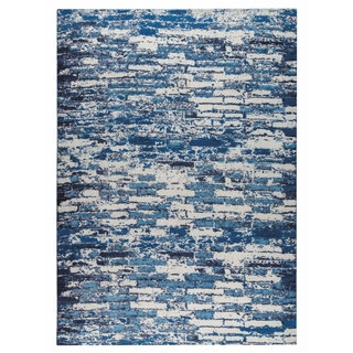 M.A.Trading Hand-woven Fargo Blue (5'x8')