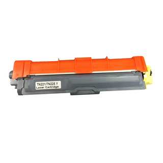 Think Crucial Yellow Replacement Toner Ink Cartridge for Brother TN221 and TN225 Printers