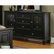 Coaster Company Black Wood 11-drawer Dresser - Thumbnail 0