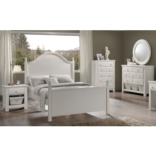 Greyson Living Jenna White Bed with Optional Trundle