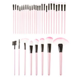 Everyday Home 12 Piece Makeup Brush Set with Black Pouch