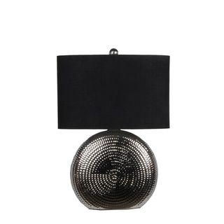 Privilege Black Ceramic Table Lamp