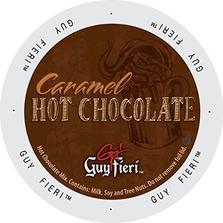 Guy Fieri Indulgent Beverages Caramel Hot Chocolate Keurig K-Cup Brewers Single-serve Cup Portion Pack