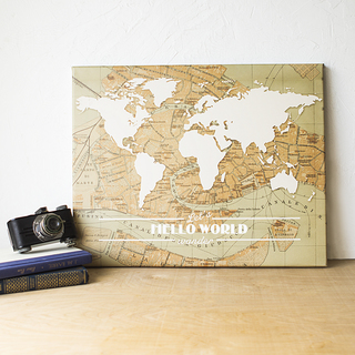 Travel the World Gallery Wrapped Canvas