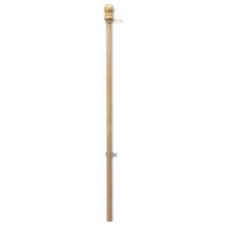 Valley Forge 60705 5'1" Blonde Wood Flag Pole