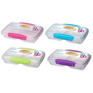 Sistema 21518 Split To Go Storage Container Assorted Colors