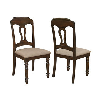 Coaster Brown Dining Chairs (Set of 2)
