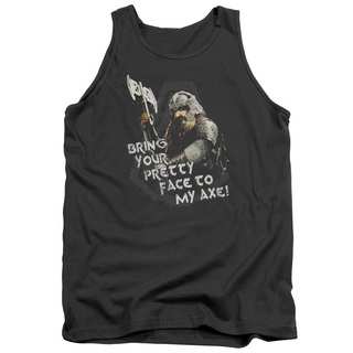 LOTR/Pretty Face Adult Tank in Charcoal