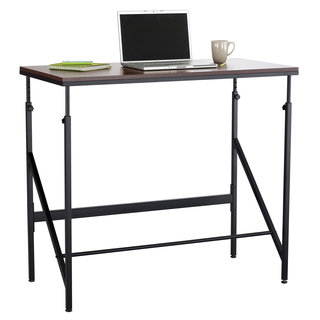 Elevate Standing-height Desk, with Steel Base, and Melamine Laminate Top
