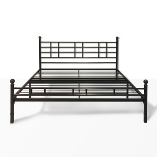 Crown Comfort Steel Queen-size Easy-setup Platform Bed