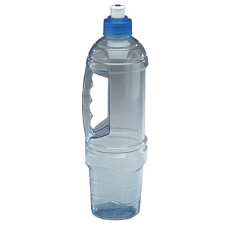 Arrow Plastic 00819 1 Liter Clear Water Bottle