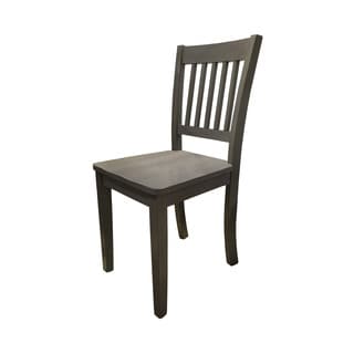 Lake House Grey Wood Chair