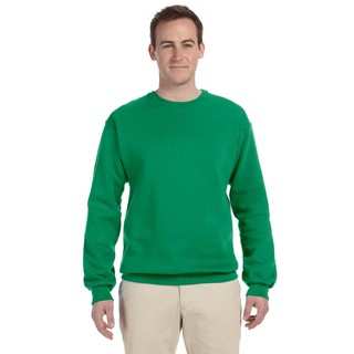 50/50 Nublend Fleece Men's Crew-Neck Kelly Sweater