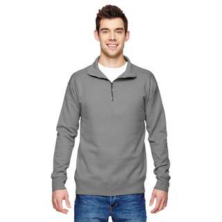 Quarter-Zip Men's Vintage Gray Sweater