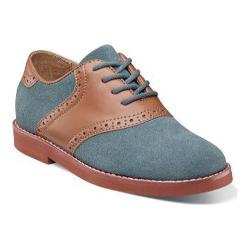 Boys' Florsheim Kennett Jr. Saddle Shoe Chalk Blue Multi