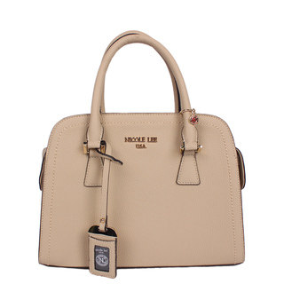 Nicole Lee Kiley Natural Satchel Handbag