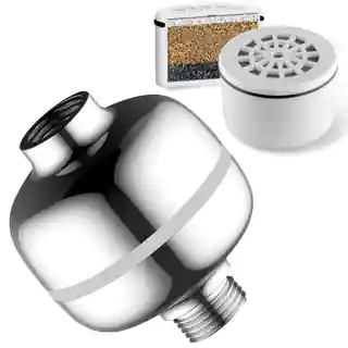 HotelSpa Advanced High-Intensity Super-Compact Universal 3-Stage Shower Filter
