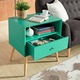 Marin Danish Modern 1-drawer Storage Accent Side Table by MID-CENTURY LIVING