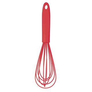 Colourworks 5141752 9" Red Silicone Whisk