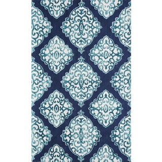 Hand-Hooked Augusta Polyester Rug (8' x 10')