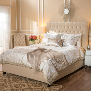 Christopher Knight Home Elia Upholstered Queen Bed