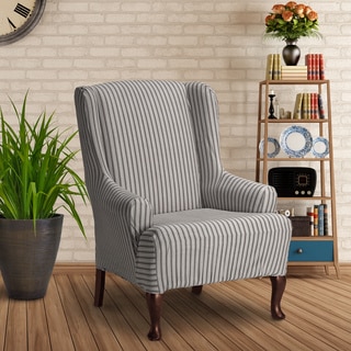 Landon Stretch Wing Chair Slipcover