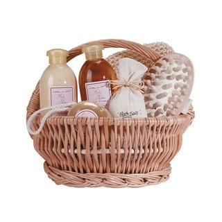 Bath and Body Healing and Soothing Ginger Fragrance Spa Basket