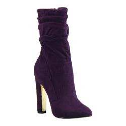 Women's Luichiny Cha Ching Ankle Boot Deep Purple Suede