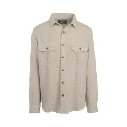 Men's Woolrich Oxbow Bend Flannel Shirt Gray Alaskan