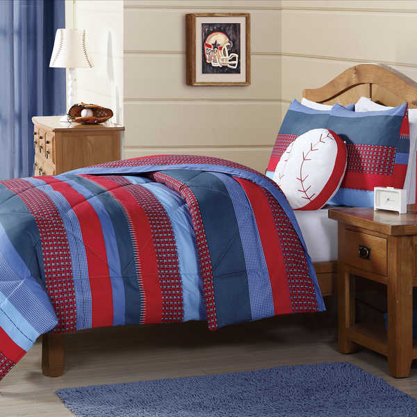 Laura Hart Kids Sebastian Stripe 3-piece Comforter Set