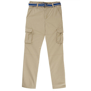 French Toast Boys' Cotton and Polyester Cargo Pants