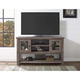 Altra Altra Everett 70-inch Sonoma Oak TV Stand with Glass Doors